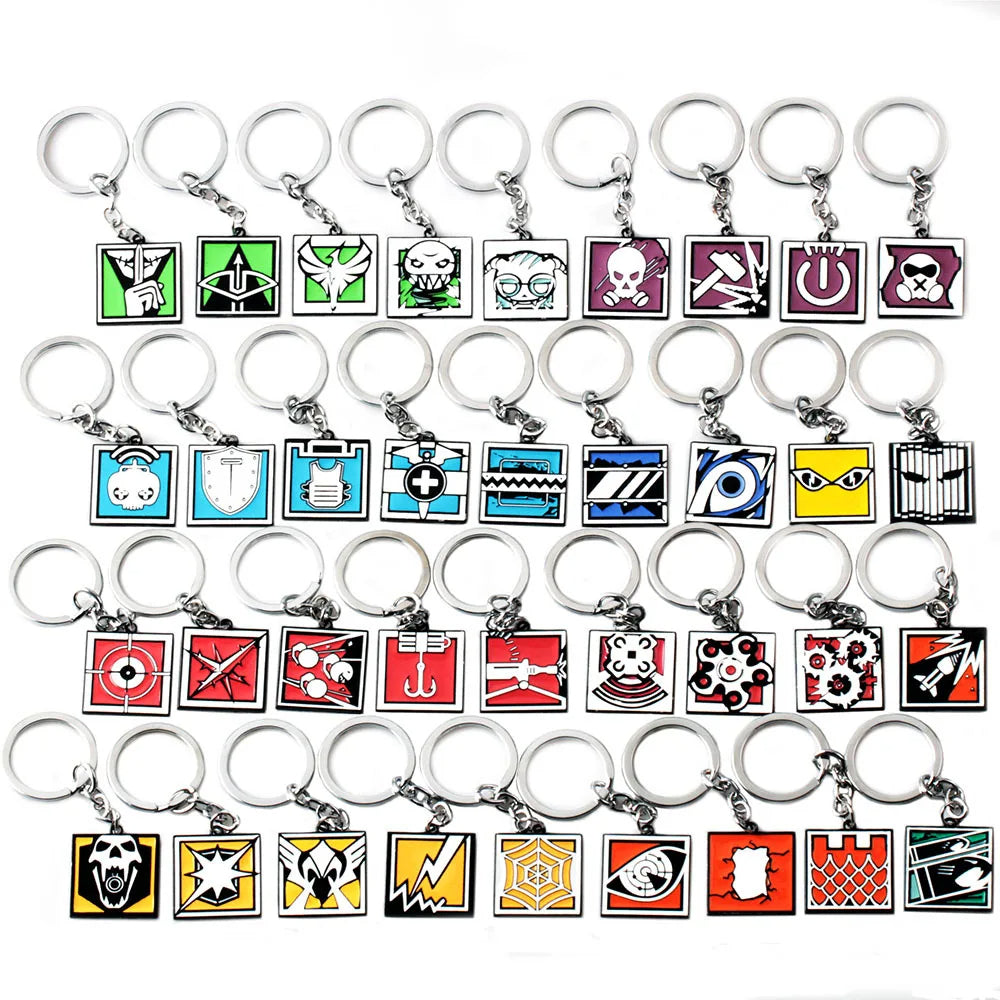 Operator Keychains - Rainbow Six Siege