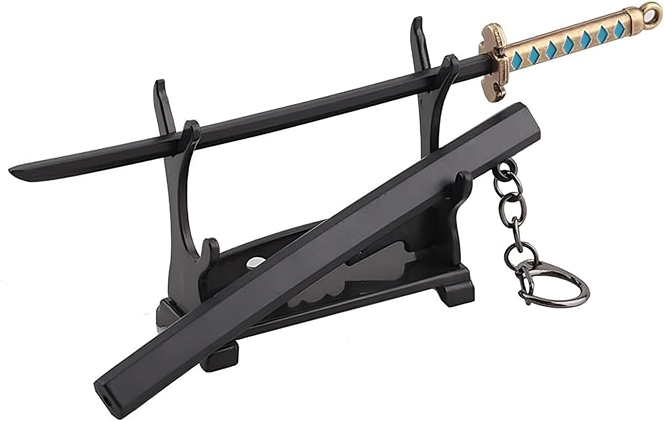 Clean Ghost Blade Katana Key Chains - Demon Slayer