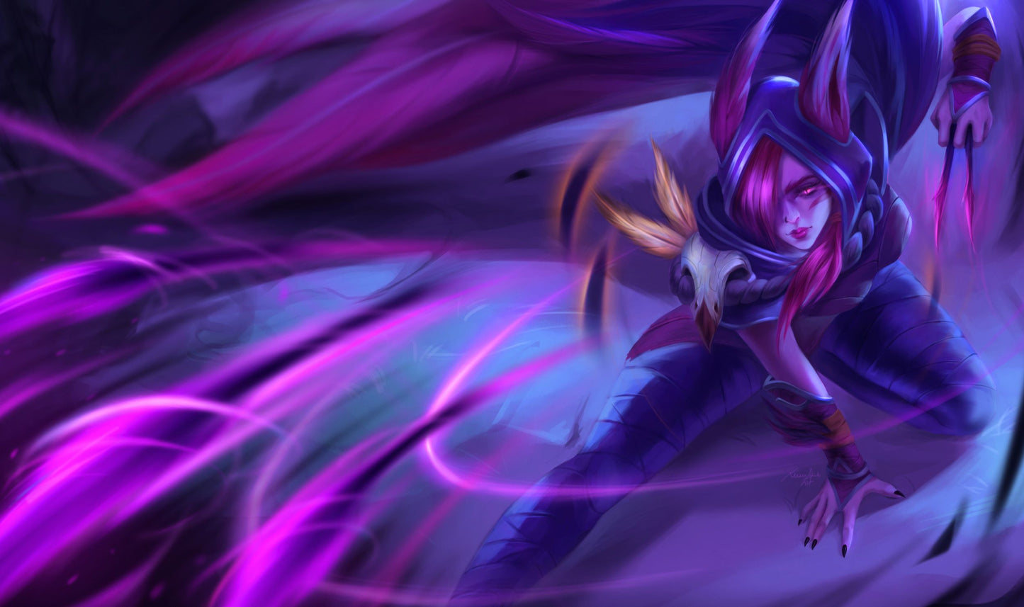 Xayah Charm Key Chain - League of Legends