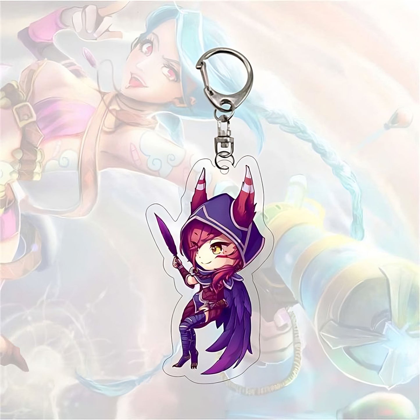 Xayah Charm Key Chain - League of Legends
