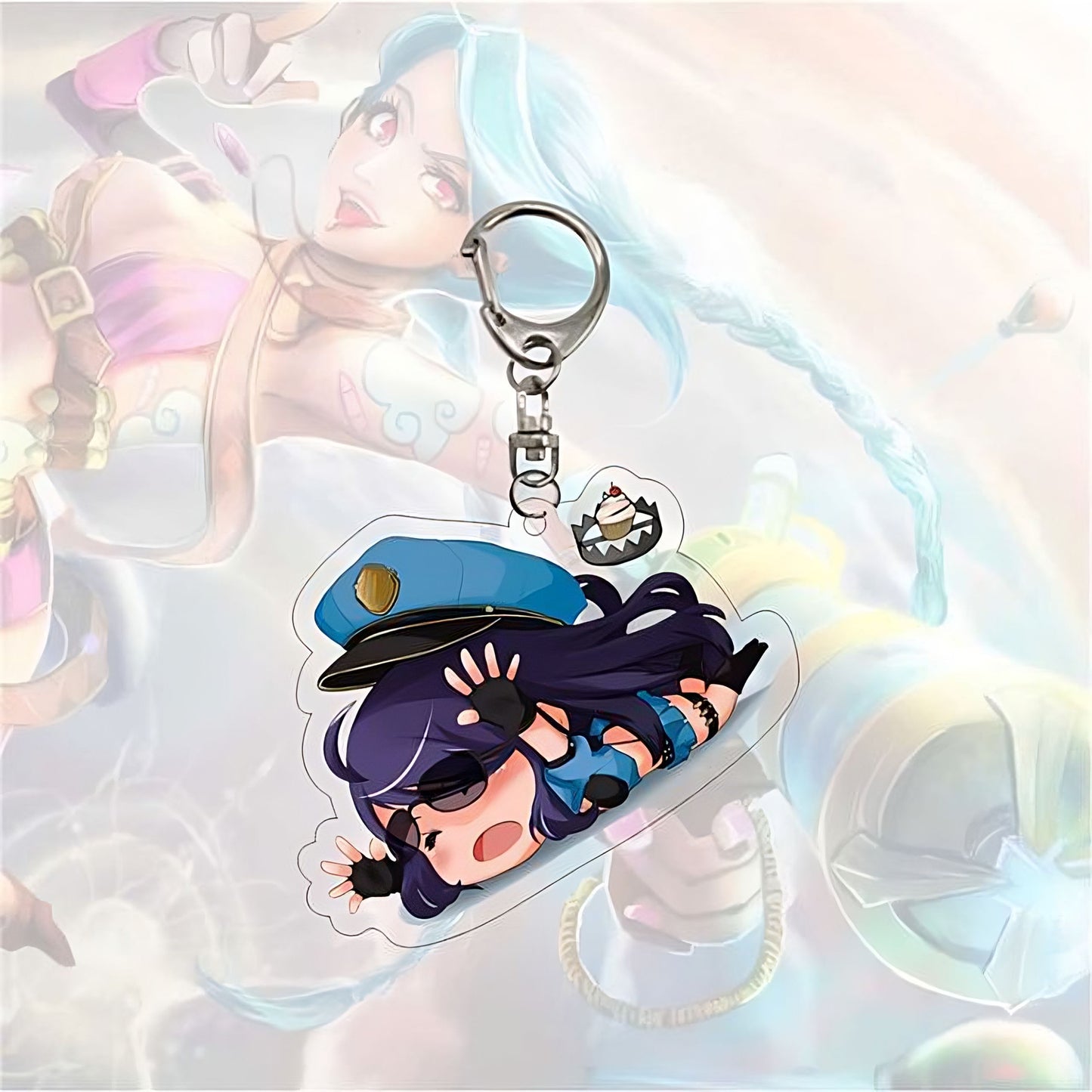 Caitlyn Charm Key Chain - League of Legends