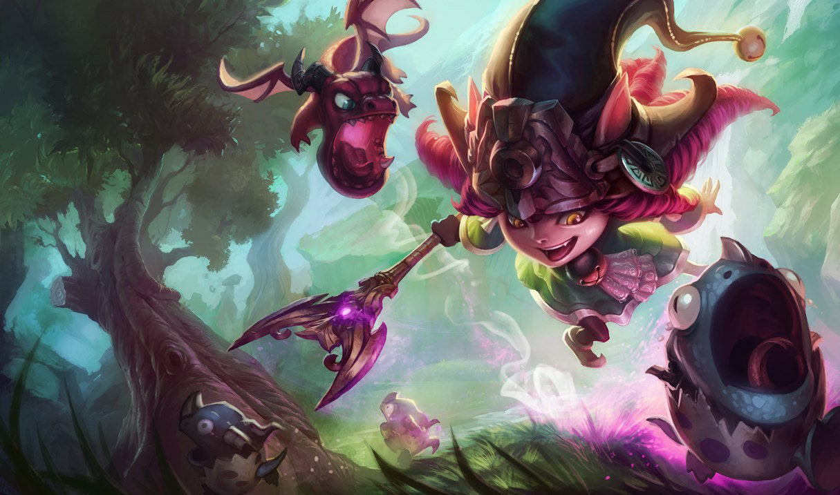Lulu Charm Key Chain - League of Legends
