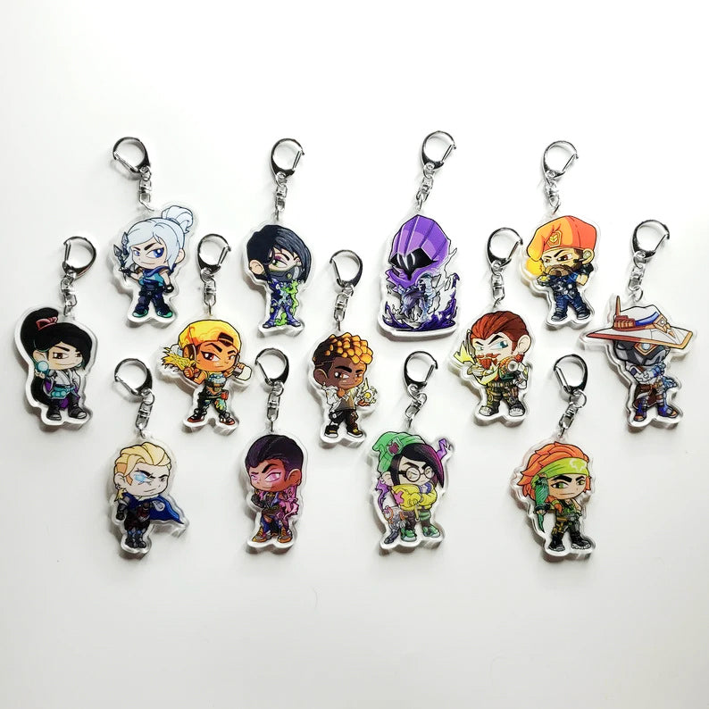 Phoenix Key Chain - Valorant