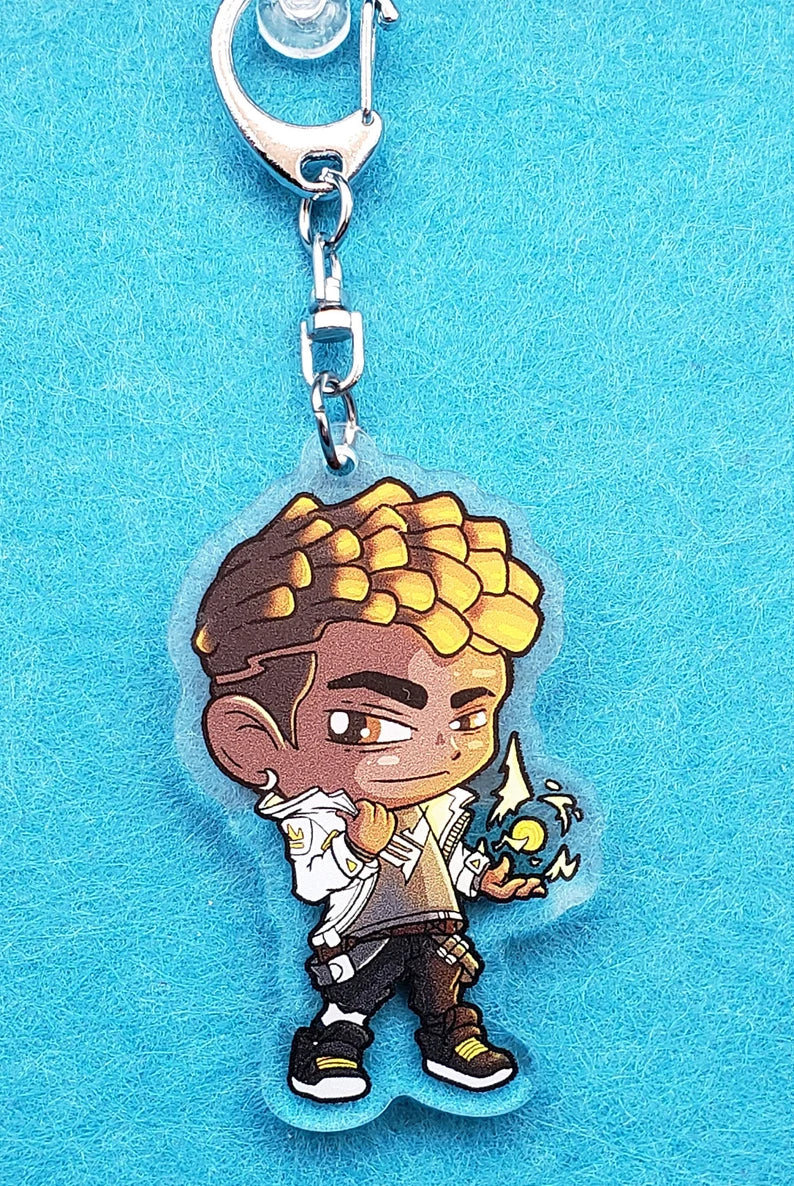 Phoenix Key Chain - Valorant