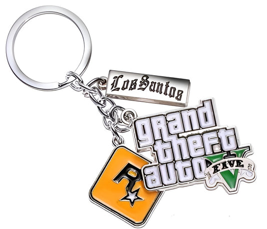 GTA Pendant Logo Key Chain - GTA V