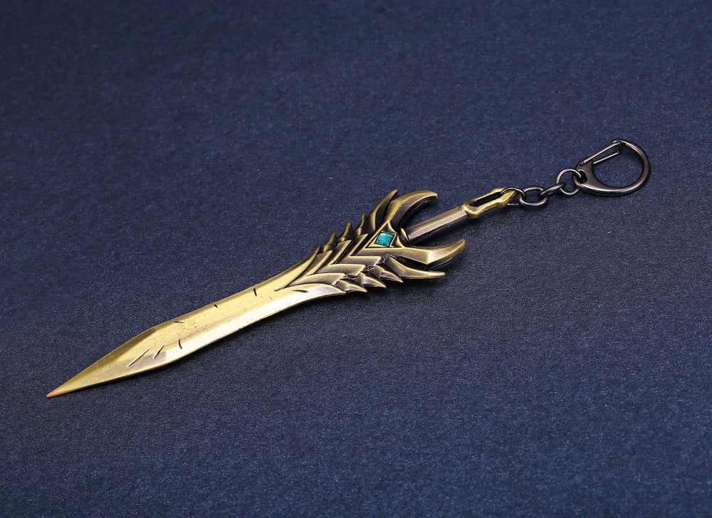 Aatrox Sword Key Chain.