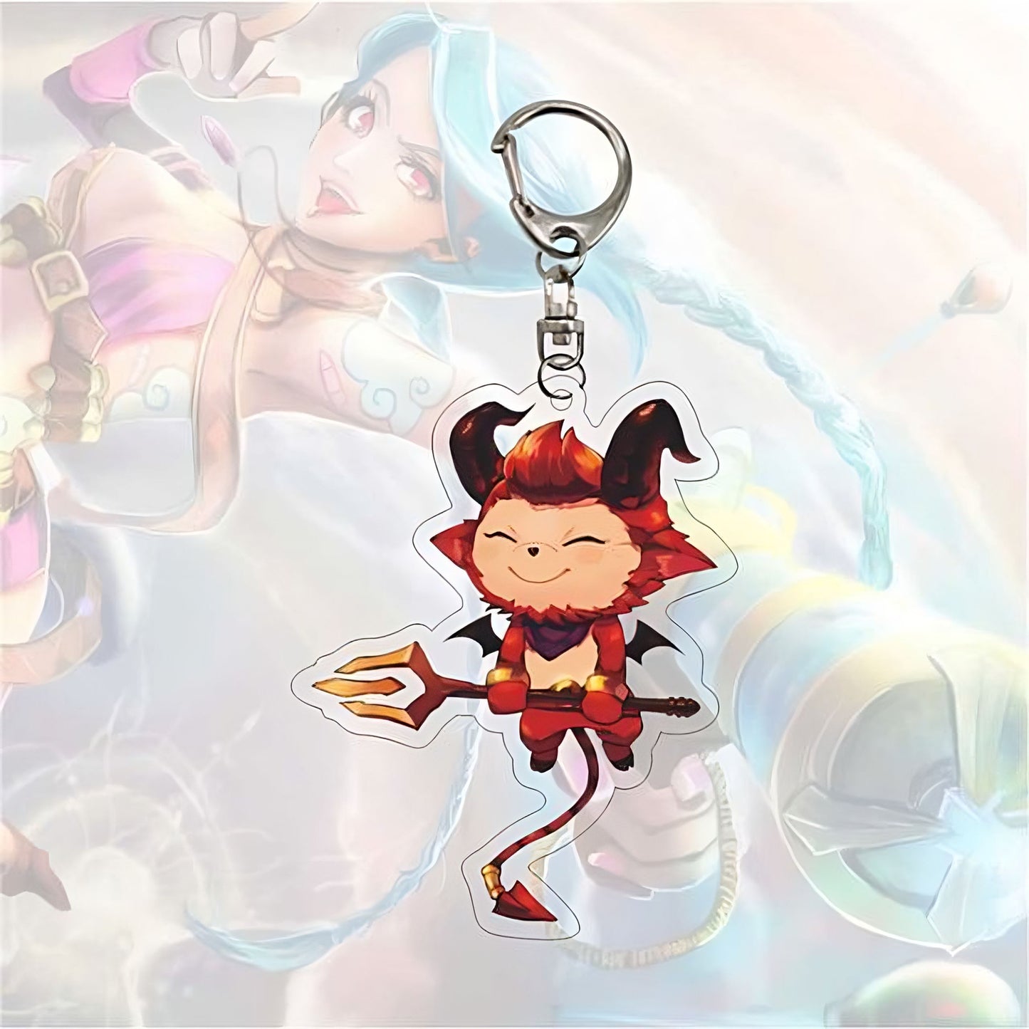 Devil Teemo Charm Key Chain - League of Legends