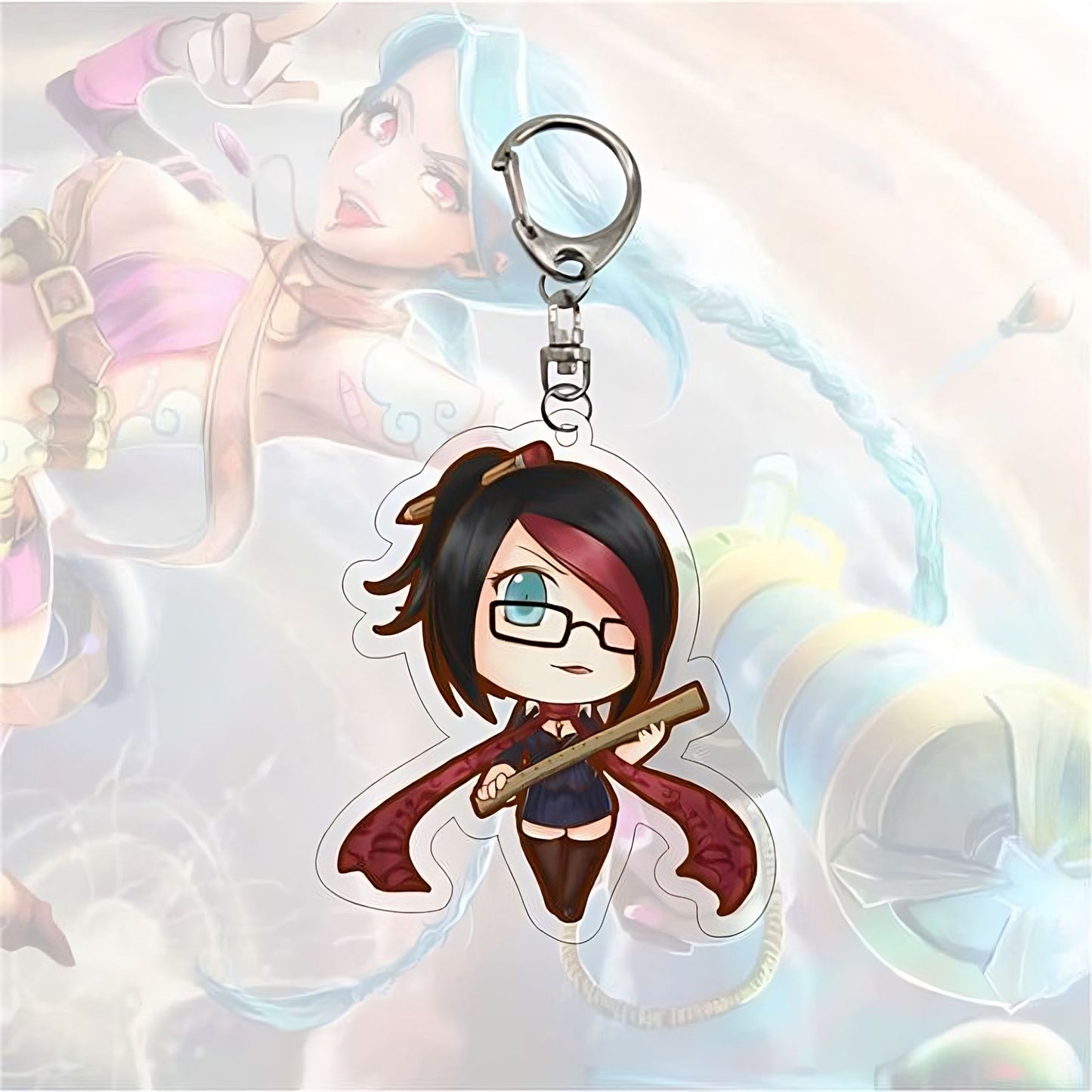 Academy Fiora Charm Key Chain - League of Legends