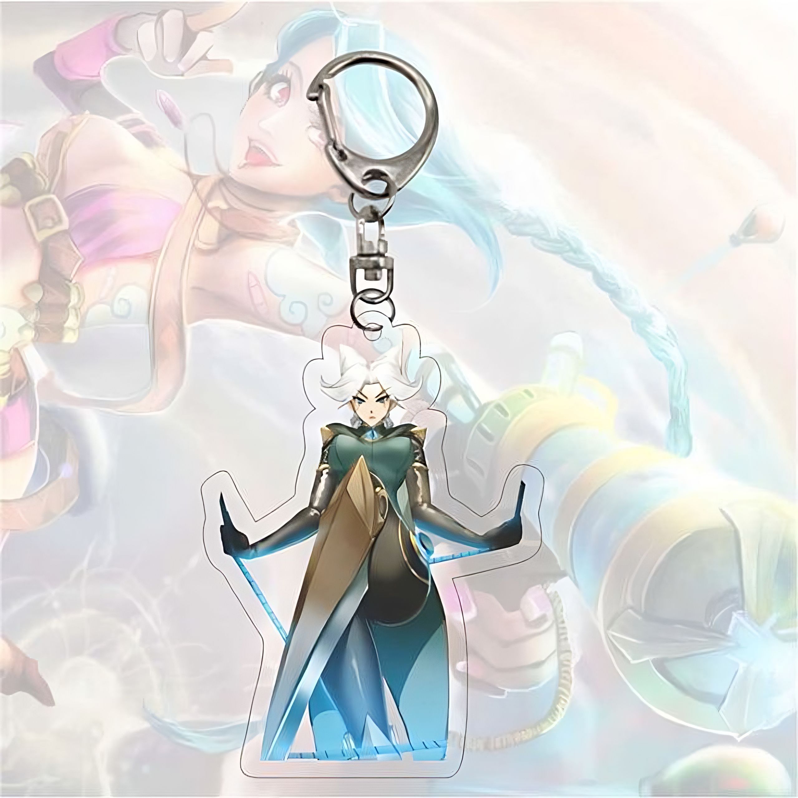 Camille Charm Key Chain - League of Legends – Gamer Chain