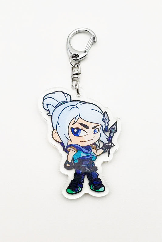 Jett Key Chain Valorant.