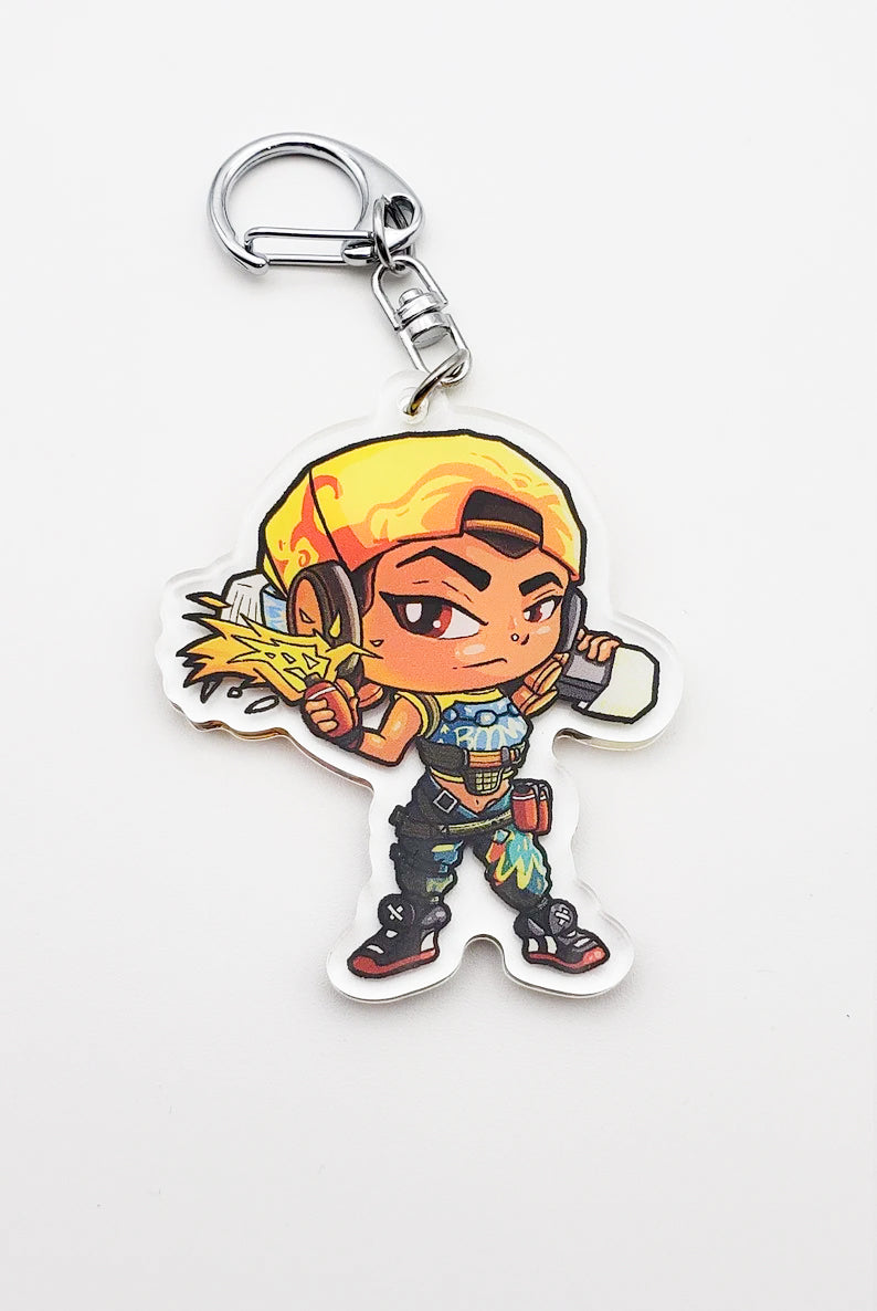 Raze Key Chain - Valorant – Gamer Chain